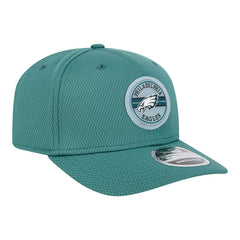 Philadelphia Eagles New Era Adventure Patched 9SEVENTY Stretch-Snap Adjustable Hat Midnight Green | NFL