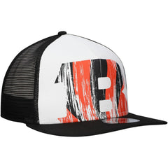 New Era Cincinnati Bengals Distressed 9FIFTY A-Frame Snapback Hat White/Black | NFL