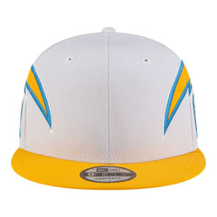 Los Angeles Chargers New Era Helmet 9FIFTY Snapback Hat White | NFL