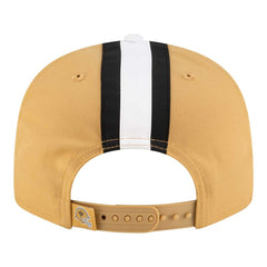 New Orleans Saints New Era Helmet 9FIFTY Snapback Hat Gold | NFL
