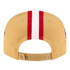 San Francisco 49ers New Era Helmet 9FIFTY Snapback Hat Gold | NFL