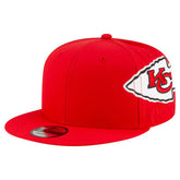 Kansas City Chiefs New Era Helmet 9FIFTY Snapback Hat Red | NFL