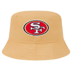 San Francisco 49ers New Era Helmet Bucket Hat Gold | NFL