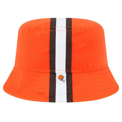 Cleveland Browns New Era Helmet Bucket Hat Orange | NFL