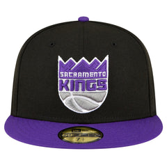 Sacramento Kings 2-Tone 59FIFTY Fitted Hat Black/Purple - NBA