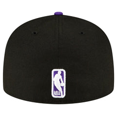 Sacramento Kings 2-Tone 59FIFTY Fitted Hat Black/Purple - NBA