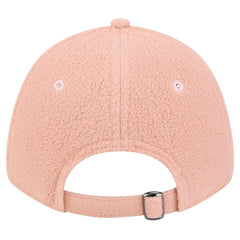 Pittsburgh Steelers New Era Women's Cozy Sherpa 9FORTY Adjustable Hat Light Pink | NFL