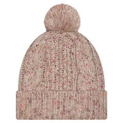 Jacksonville Jaguars New Era Women's Trendy Tone Cuffed Knit Hat with Pom Stone | NFL