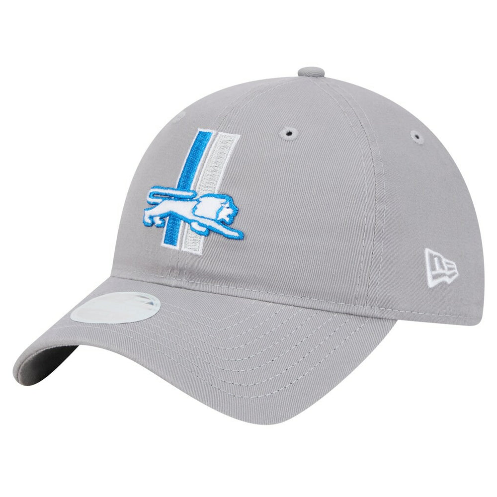 Detroit Lions New Era Women's Main 9TWENTY Adjustable Hat Gray | NFL
