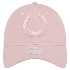 Indianapolis Colts New Era Women's Main 9TWENTY Adjustable Hat Light Pink | NFL