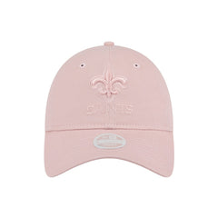 New Orleans Saints New Era Women's Main 9TWENTY Adjustable Hat Main 9TWENTY Adjustable Hat Light Pink | NFL