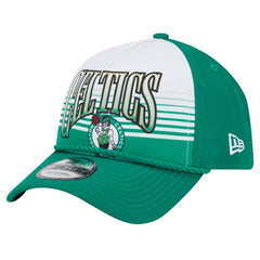 Boston Celtics Kelly Green Throwback Gradient A-Frame 9FORTY Adjustable Hat - NBA