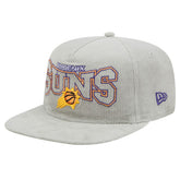 Phoenix Suns Throwback Corduroy Golfer Snapback Hat Gray - NBA