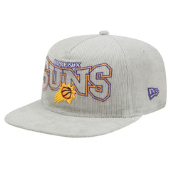 Phoenix Suns Throwback Corduroy Golfer Snapback Hat Gray - NBA