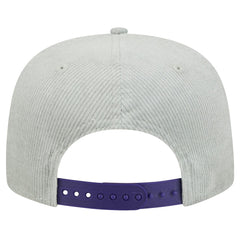 Los Angeles Lakers Throwback Corduroy Golfer Snapback Hat Gray - NBA