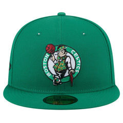 Boston Celtics Throwback Pennant 59FIFTY Fitted Hat Kelly Green - NBA