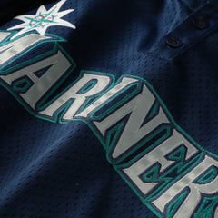 Seattle Mariners Mitchell & Ness Big & Tall Cooperstown Collection Mesh Batting Practice Jersey - MLB