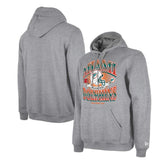 Miami Dolphins New Era Retro Pullover Hoodie Heather Gray | NFL