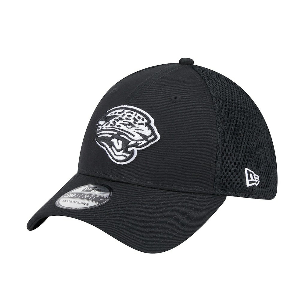 New Era Jacksonville Jaguars Black Main Neo 39THIRTY Flex Hat | NFL