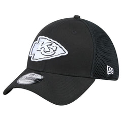 New Era Kansas City Chiefs Black Main Neo 39THIRTY Flex Hat | NFL