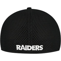 New Era Las Vegas Raiders Black Main Neo 39THIRTY Flex Hat | NFL