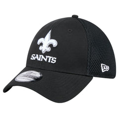 New Era New Orleans Saints Black Main Neo 39THIRTY Flex Hat | NFL