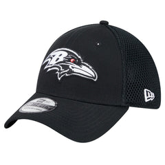 New Era Baltimore Ravens Black Main Neo 39THIRTY Flex Hat | NFL