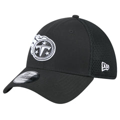 New Era Tennessee Titans Black Main Neo 39THIRTY Flex Hat | NFL