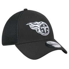 New Era Tennessee Titans Black Main Neo 39THIRTY Flex Hat | NFL