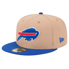 Buffalo Bills New Era Logo Main 59FIFTY Fitted Hat Tan | NFL