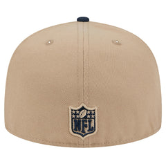Tennessee Titans New Era Logo Main 59FIFTY Fitted Hat Tan | NFL