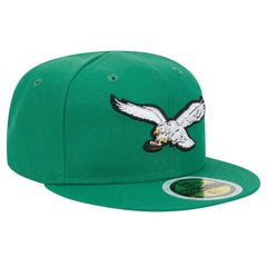Philadelphia Eagles New Era Youth Main 59FIFTY Fitted Hat Kelly Green | NFL