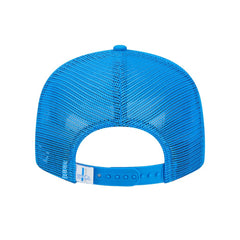 Detroit Lions New Era Throwback Main Trucker 9FIFTY Snapback Hat Blue | NFL