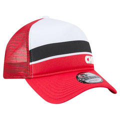 Kansas City Chiefs New Era Preschool Sport Night Color Block 9FORTY A-Frame Trucker Adjustable Hat Red | NFL