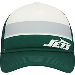 New York Jets New Era Preschool Sport Night Color Block 9FORTY A-Frame Trucker Adjustable Hat Green | NFL