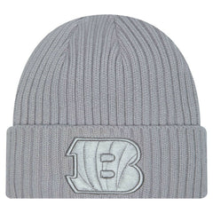 Cincinnati Bengals New Era Youth Color Pack Cuffed Knit Hat Gray | NFL
