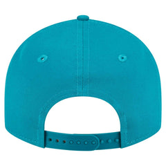 Miami Dolphins New Era Main Low Profile 9FIFTY Snapback Hat Aqua | NFL