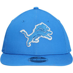 Detroit Lions New Era Main Low Profile 9FIFTY Snapback Hat Blue | NFL