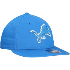 Detroit Lions New Era Main Low Profile 9FIFTY Snapback Hat Blue | NFL