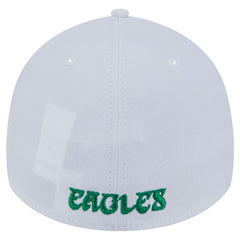 Philadelphia Eagles New Era Throwback 39THIRTY Flex Hat White | NFL