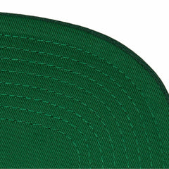 New Jersey Devils Mitchell & Ness Retro Script Colorblock Snapback Hat - Green - NHL