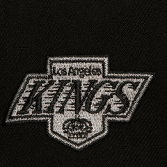Los Angeles Kings Mitchell & Ness Retro Script Colorblock Snapback Hat - Black - NHL
