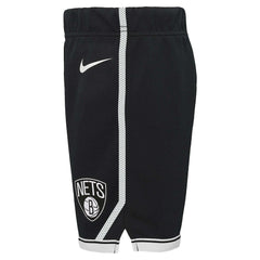 Brooklyn Nets Preschool Icon Replica Shorts Black - NBA