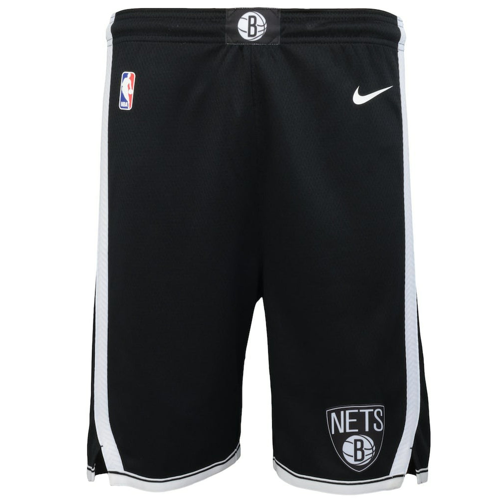 Brooklyn Nets Youth Swingman Performance Shorts Black Icon Edition - NBA