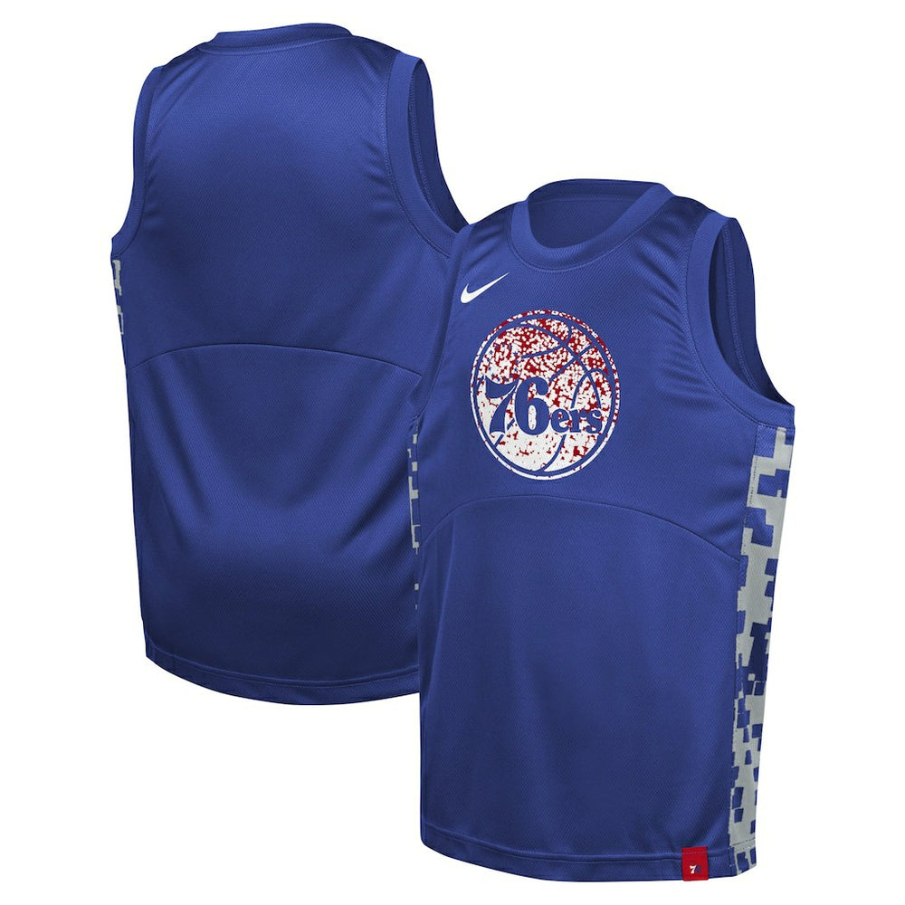 Philadelphia 76ers Youth Courtside Starting Five Team Jersey Royal - NBA