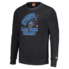 Orlando Magic Homage Unisex Slam Dunk Sesame Tri-Blend Crew Raglan Pullover Sweatshirt Charcoal - NBA