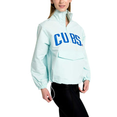 Chicago Cubs Lusso Women's Parker Half-Zip Jacket - MLB