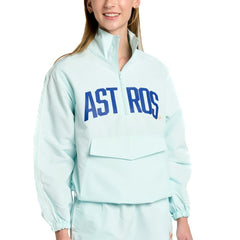Houston Astros Lusso Women's Parker Half-Zip Jacket - MLB