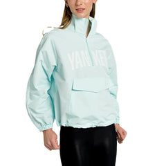 New York Yankees Lusso Women's Parker Half-Zip Jacket - MLB