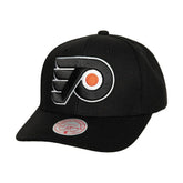 Philadelphia Flyers Mitchell & Ness Team Ground Pro Adjustable Hat - Black - NHL